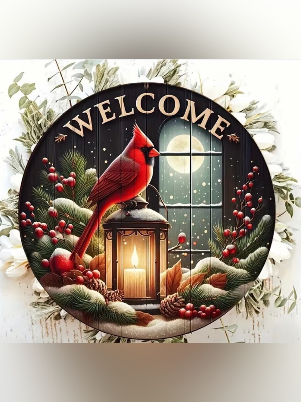 🎇Multi🎇Welcome Cardinal Lantern Holiday (2/$10)